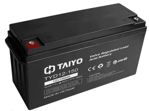 #21 - BATERIA TAIYO AGM 12V – 150 Ah USO SOLAR