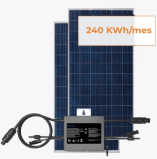 GENERADOR SOLAR CON INYECCIÓN MICRO4/240